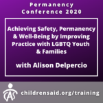 Achieving Safety, Permanency & Well-Being by Improving Practice with LGBTQ Youth & Families