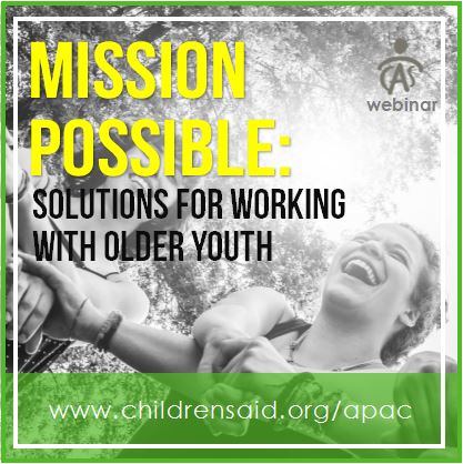 Mission Possible Solutions For Working With Older Youth