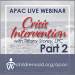 Crisis Intervention Part II: Practical Strategies for Crisis Planning and Placement Stability